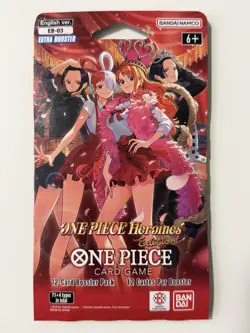 (HEAVY)🔥One Piece Heroines Edition EB 03 Sleeved Booster Pack (Factory Sealed) - Image 2