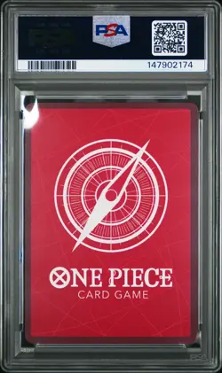 2025 ONE PIECE STARTER DECK ST22-ACE & NEWGATE ALT ART #001 ACE & NEWGATE PSA 9 - Image 2