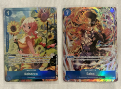 Rebecca (Alt Art) OP15-053 SR Adventure on KAMI's Island ONE PIECE ENGLISH - Image 1