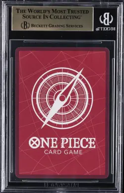 2025 ONE PIECE PROMOS COLLECTORS CLUB EXCLUSIVE #OP09001 SHANKS L BGS 10 - Image 2