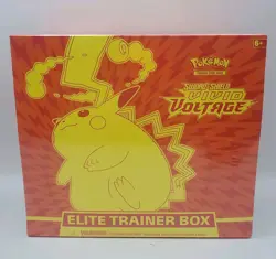 Pokemon TCG Sword & Shield Vivid Voltage ETB Elite Trainer Box + 8x Boosters - Image 2