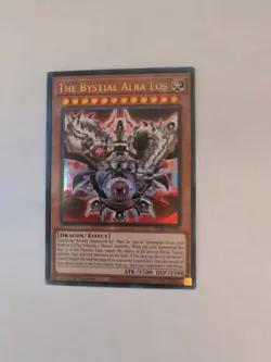 Yugioh! The Bystial Alba Los - DABL-EN010 - Ultra Rare - 1st Edition Near Mint, - Image 1