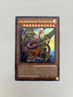 YUGIOH ARCHNEMESES ESCHATOS ETCO-EN009 ULTRA 1ST ED FREE SHIPPING! - Image 1