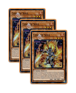 Yugioh! Code of Soul LEDE-EN099 (SR) 1st Ed 3x "Salamangreat Support" - Image 1