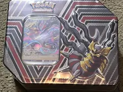 New 2022 Pokemon Cards TCG Hidden Potential Tin Giratina W Sealed Booster Packs! - Image 2