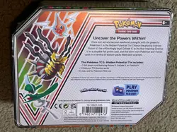 New 2022 Pokemon Cards TCG Hidden Potential Tin Giratina W Sealed Booster Packs! - Image 3