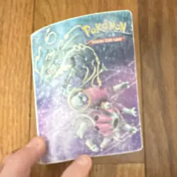 Pokemon Trading Card Game Album Binder Multicolor Rayquaza Pokemon TV Show - Image 1