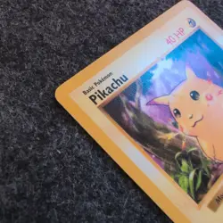 Pikachu (Red Cheeks) Base Set Shadowless 58/102 Regular Pokemon Card NM - Image 4