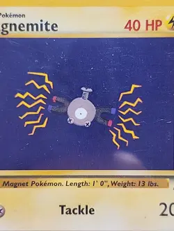 1st Edition Magnemite 60/82 Team Rocket POKEMON TCG CARD NM/LP EN FREE SHIPPING - Image 2