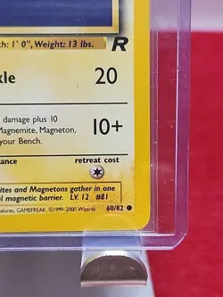 1st Edition Magnemite 60/82 Team Rocket POKEMON TCG CARD NM/LP EN FREE SHIPPING - Image 5