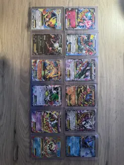 EX Pokemon card collection 12 card lot (EX + Mega EX) - Image 1