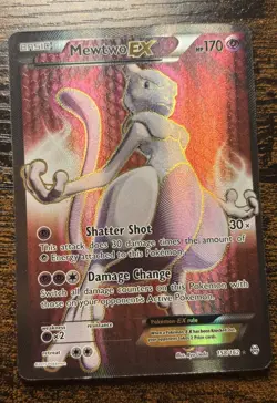 Pokemon EX Holo Card Lot - Mewtwo EX & Tyranitar EX (BREAKthrough, Origins) - Image 3