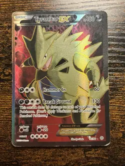 Pokemon EX Holo Card Lot - Mewtwo EX & Tyranitar EX (BREAKthrough, Origins) - Image 4