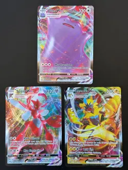 3x VMAX Lot Bundle Bulk Set Ultra Rare SWSH Holo Ditto Pokemon Cards TCG AA6 4 - Image 1