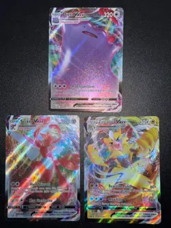 3x VMAX Lot Bundle Bulk Set Ultra Rare SWSH Holo Ditto Pokemon Cards TCG AA6 4 - Image 2