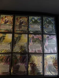 Bandai Dragon Ball Super Card Game Son Goku & Vegeta Foil & Regular Card Lot - Image 2