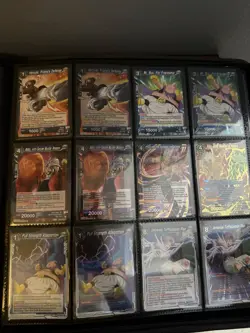 Bandai Dragon Ball Super Card Game Son Goku & Vegeta Foil & Regular Card Lot - Image 3