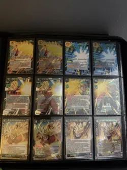 Bandai Dragon Ball Super Card Game Son Goku & Vegeta Foil & Regular Card Lot - Image 5