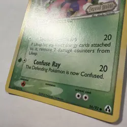 Lileep 56/92 Legend Maker Reverse Holo Stamped Pokemon Card TCG - Image 3
