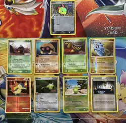 Vintage Pokemon Card Lot Reverse Holo Kabuto Pupitar - Image 1