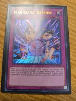 Magicians' Defense MVP1-EN028 The Yu-Gi-Oh! The Dark Side of Dimensions - Image 3
