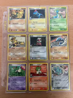 NM EX Dragon Frontiers COMPLETE Common/Uncommon Set - 61 Cards Delta - Image 1