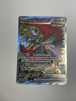 Roaring Moon EX Prismatic Evolutions Holo Card 162/131 Mint Condition - Image 1