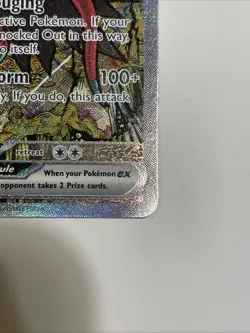 Roaring Moon EX Prismatic Evolutions Holo Card 162/131 Mint Condition - Image 5