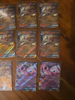 116x Japanese Pokemon TCG 151 EX card lot - Image 5