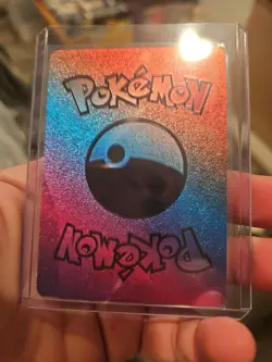 Charizard V Rainbow Foil Fan Art Vinyl Premium Collector Display Card - Image 5