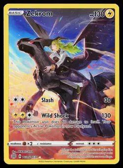 Zekrom TG05/TG30 Ultra Rare Brilliant Stars Pokemon Card - Image 1