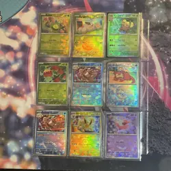 53 Card Lot Pokemon Prismatic Evolutions Pokeball Holo - Image 2
