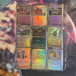 53 Card Lot Pokemon Prismatic Evolutions Pokeball Holo - Image 4