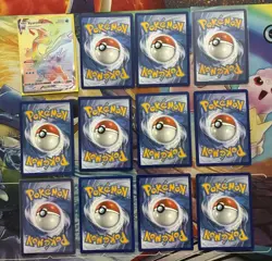 Pokemon Card Lot Full Art Alt Art Fire Dragonite Pikachu Deoxys - Image 2