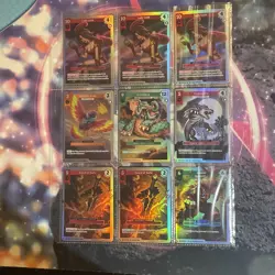 Collection Of 17 Card Super Rare Set SR MZ1 MetaZoo TCG - Image 1