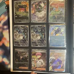 Pokemon 160+ Card Binder Lot Art Rares, EX,V, & Holos or above ONLY Collection - Image 2