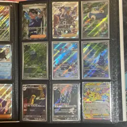 Pokemon 160+ Card Binder Lot Art Rares, EX,V, & Holos or above ONLY Collection - Image 3
