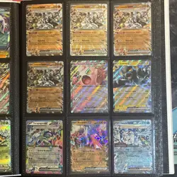 Pokemon 160+ Card Binder Lot Art Rares, EX,V, & Holos or above ONLY Collection - Image 5