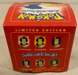 1999 BURGER KING POKEMON 23K GOLD PLATED PROMO CARDS #06 CHARIZARD RED BOX - Image 4