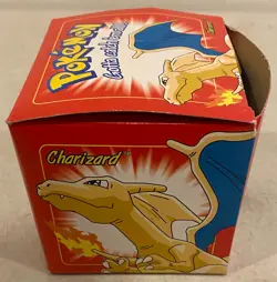 1999 BURGER KING POKEMON 23K GOLD PLATED PROMO CARDS #06 CHARIZARD RED BOX - Image 5