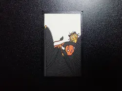 Pokemon Traditional Poker Playing Card Hanafuda Tauros Meowth #8 NM- or NM/EX - Image 1