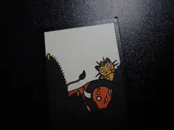 Pokemon Traditional Poker Playing Card Hanafuda Tauros Meowth #8 NM- or NM/EX - Image 2