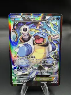 Blastoise EX Holo XY122 XY Promos Promo Pokemon Card - Image 1