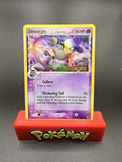 Smeargle 39/101 EX Dragon Frontiers Stamped Reverse Holo Pokemon Card NM-c - Image 1