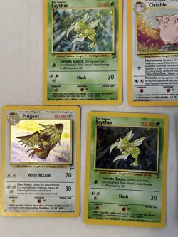 Pokemon Vintage Card Lot 1999 Holo Rare Alakazam 2nd edition Lot Of 5 - Image 2