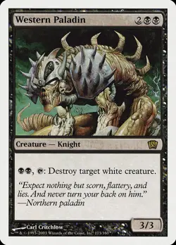 MTG Western Paladin ** Eighth Edition ** English (NM) - Image 1