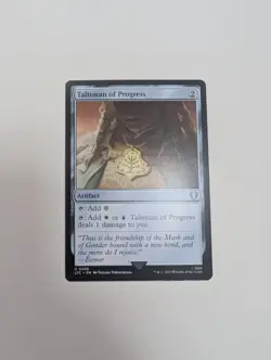 MTG - Talisman of Progress - Commander: Lord of The Rings NM/M Condition - Image 1