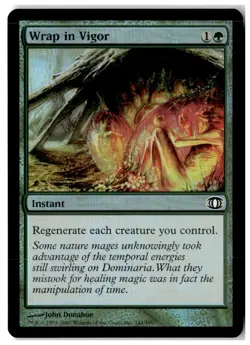 MTG Foil Wrap in Vigor - Future Sight Moderately Played English - Image 1