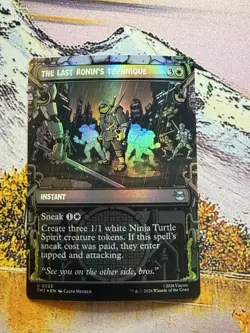 The Last Ronin's Technique - Sewer Frame Foil - Universes Beyond: TMNT - TMT U - Image 1