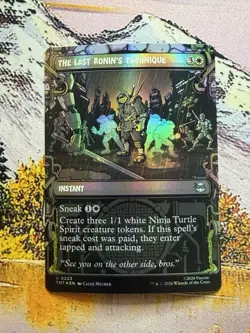 The Last Ronin's Technique - Sewer Frame Foil - Universes Beyond: TMNT - TMT U - Image 2